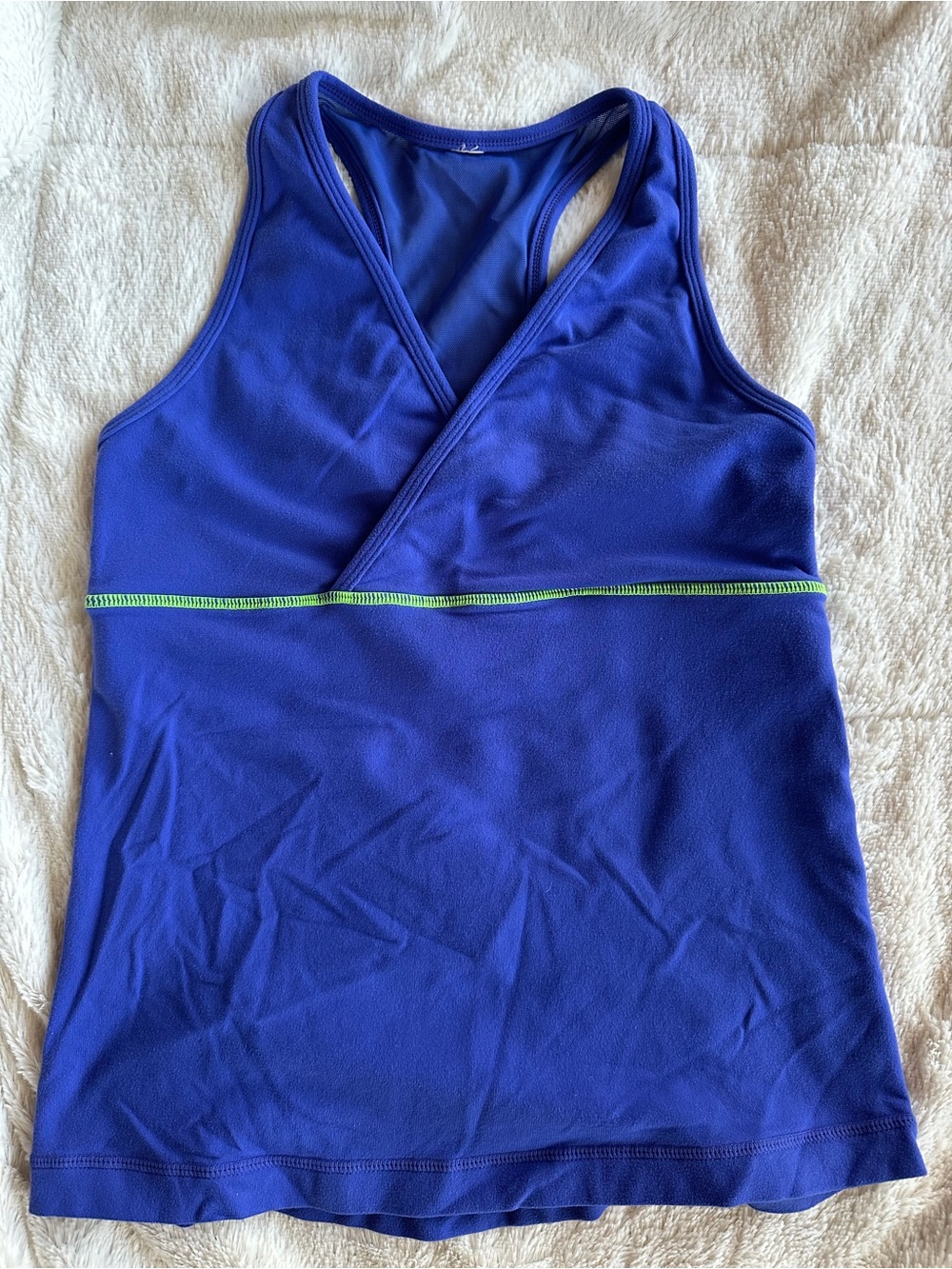 Lululemon Crossfront V-Neck Tank, size 8